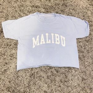BRANDY MELVILLE MALIBU CROP TEE